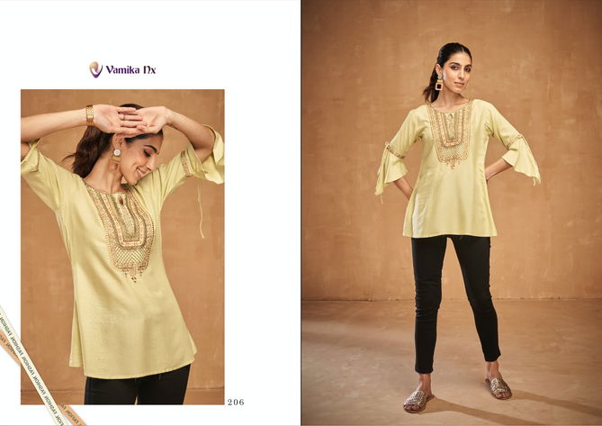 Vamika Nx Anokhi Fancy Western Wear Wholesale Ladies Top Catalog 